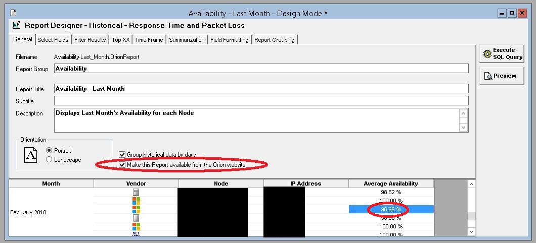 Availability - Report Writer.JPG